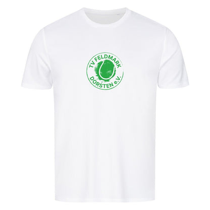 TV Feldmark Herren Sportshirt (Logo Grün mittig) - Matchpoint24 - Kleidung für Tennisfans