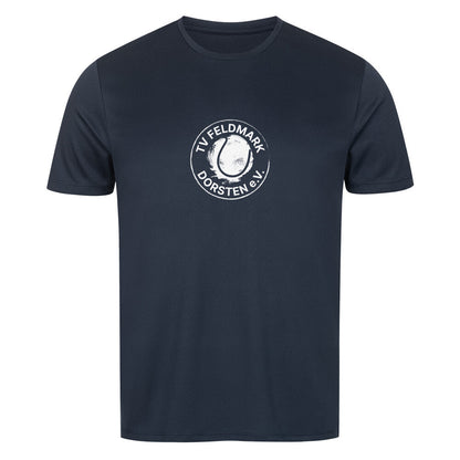 TV Feldmark Herren Sportshirt (Logo Weiß mittig) - Matchpoint24 - Kleidung für Tennisfans