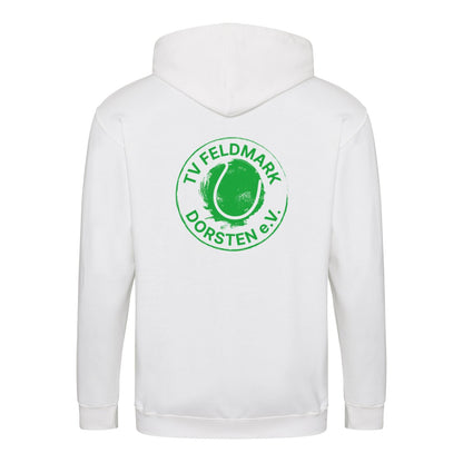 TV Feldmark | Kapuzenjacke Rückendruck (grünes Logo) - Matchpoint24 - Kleidung für Tennisfans