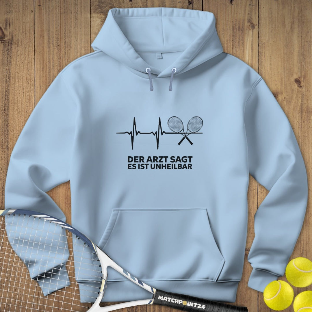 Unheilbar | Hoodie (Unisex) - Matchpoint24 - Kleidung für Tennisfans