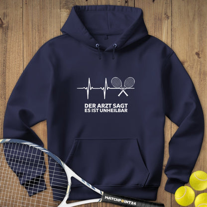 Unheilbar Kapuzenpulli (limitiert) - Matchpoint24 - Kleidung für Tennisfans