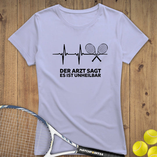 Unheilbar | Premium Damen T-Shirt - Matchpoint24 - Kleidung für Tennisfans