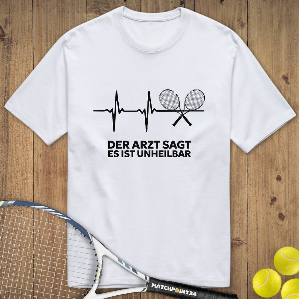 Unheilbar | Premium Herren T-Shirt - Matchpoint24 - Kleidung für Tennisfans