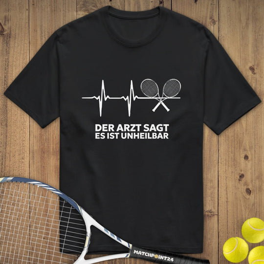 Unheilbar | Premium Herren T-Shirt - Matchpoint24 - Kleidung für Tennisfans