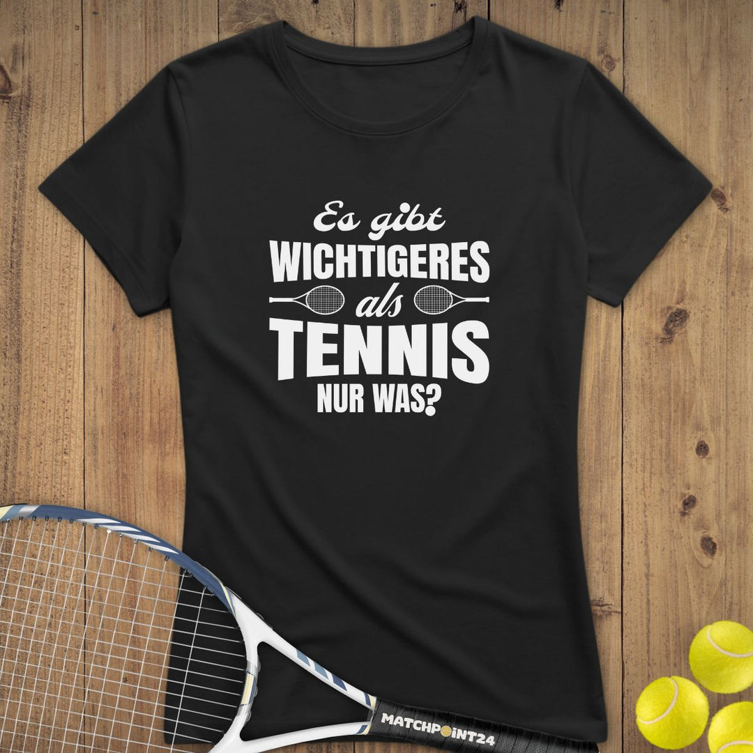 Wichtiger als Tennis | Premium Damen T-Shirt - Matchpoint24 - Kleidung für Tennisfans