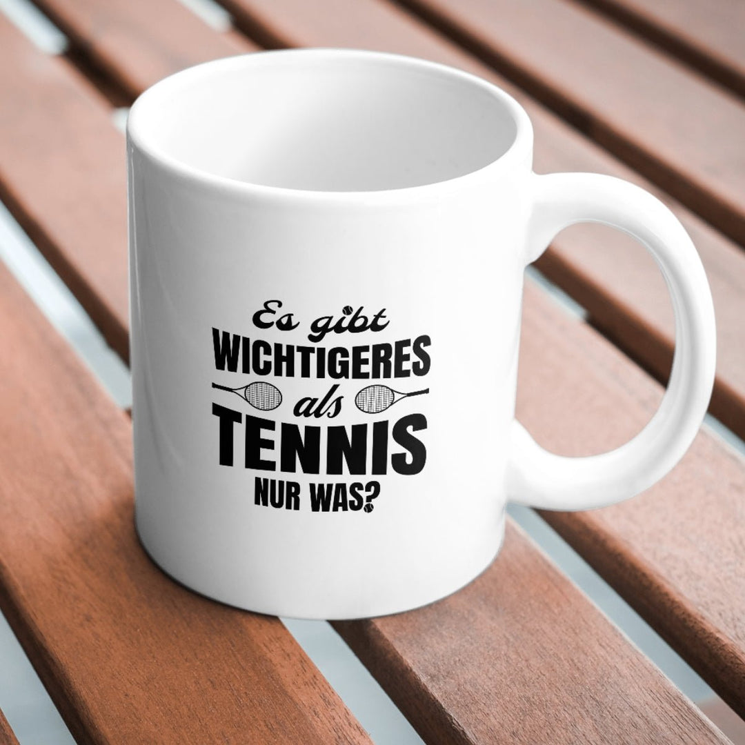 Wichtiger als Tennis | Tasse - Matchpoint24 - Kleidung für Tennisfans