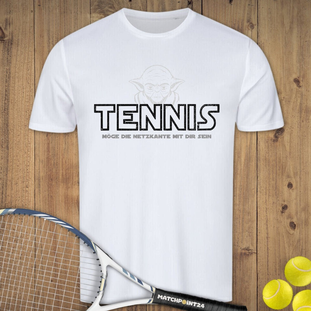 Yoda - Netzkante | Herren Sport T-Shirt - Matchpoint24 - Kleidung für Tennisfans