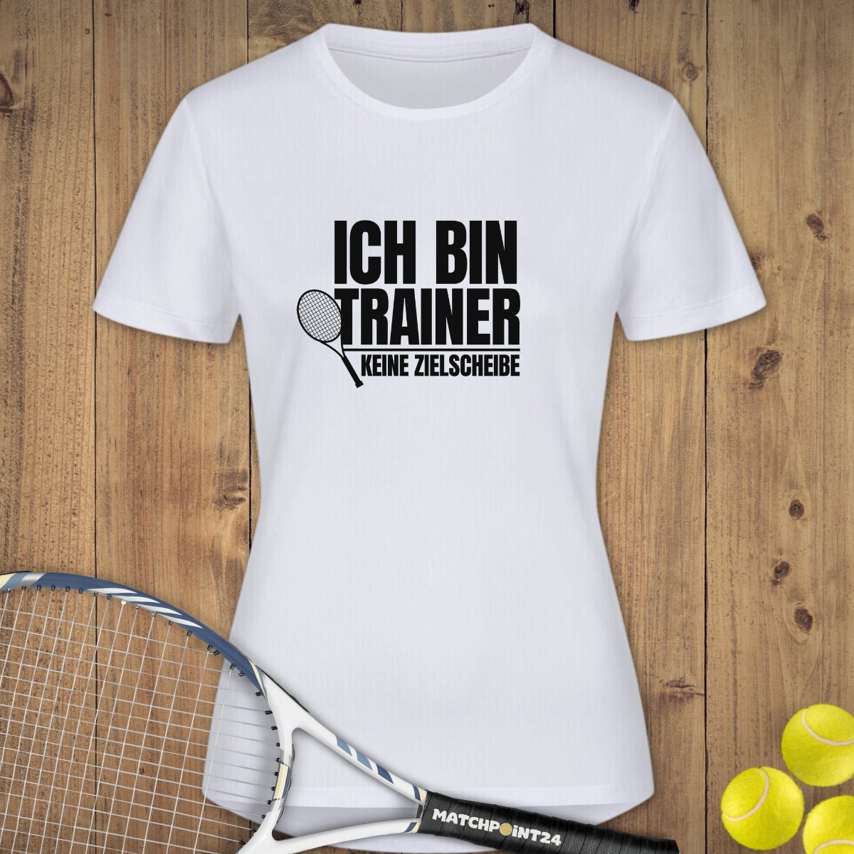 Zielscheibe | Damen Sport T-Shirt - Matchpoint24 - Kleidung für Tennisfans