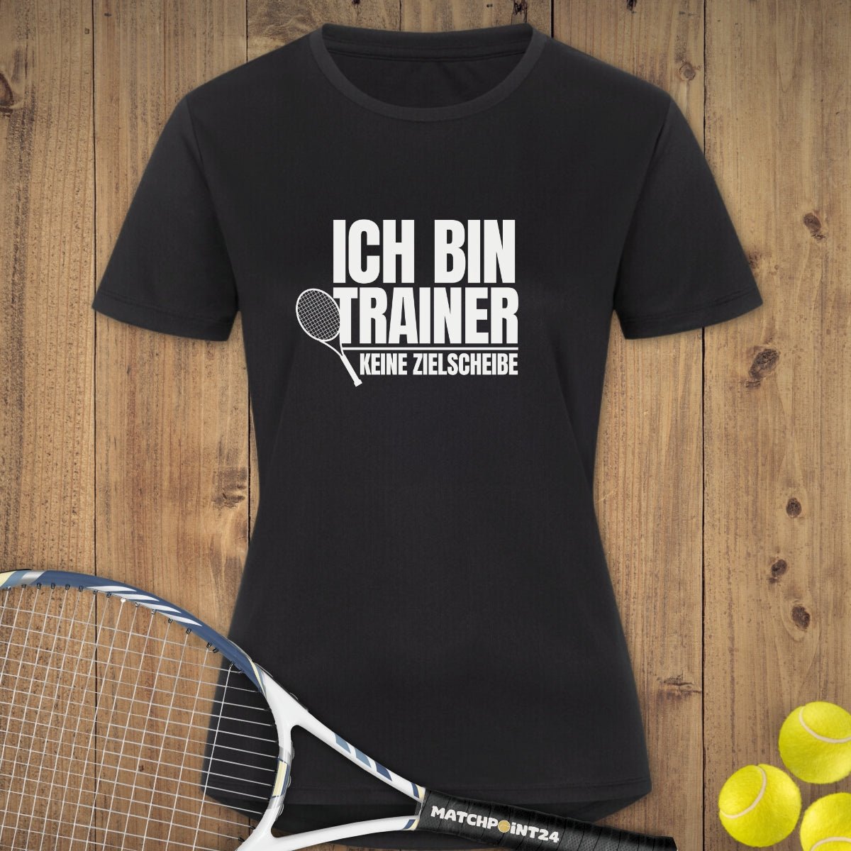 Zielscheibe | Damen Sport T-Shirt - Matchpoint24 - Kleidung für Tennisfans