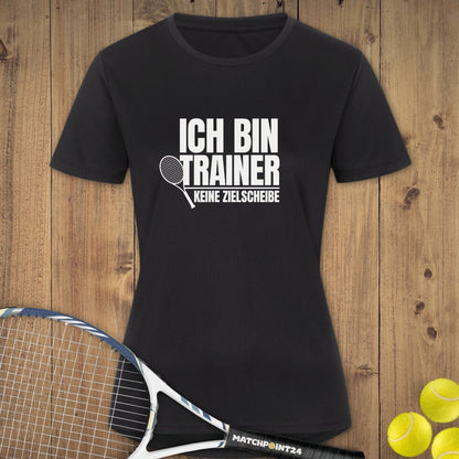 Zielscheibe | Damen Sport T-Shirt - Matchpoint24 - Kleidung für Tennisfans