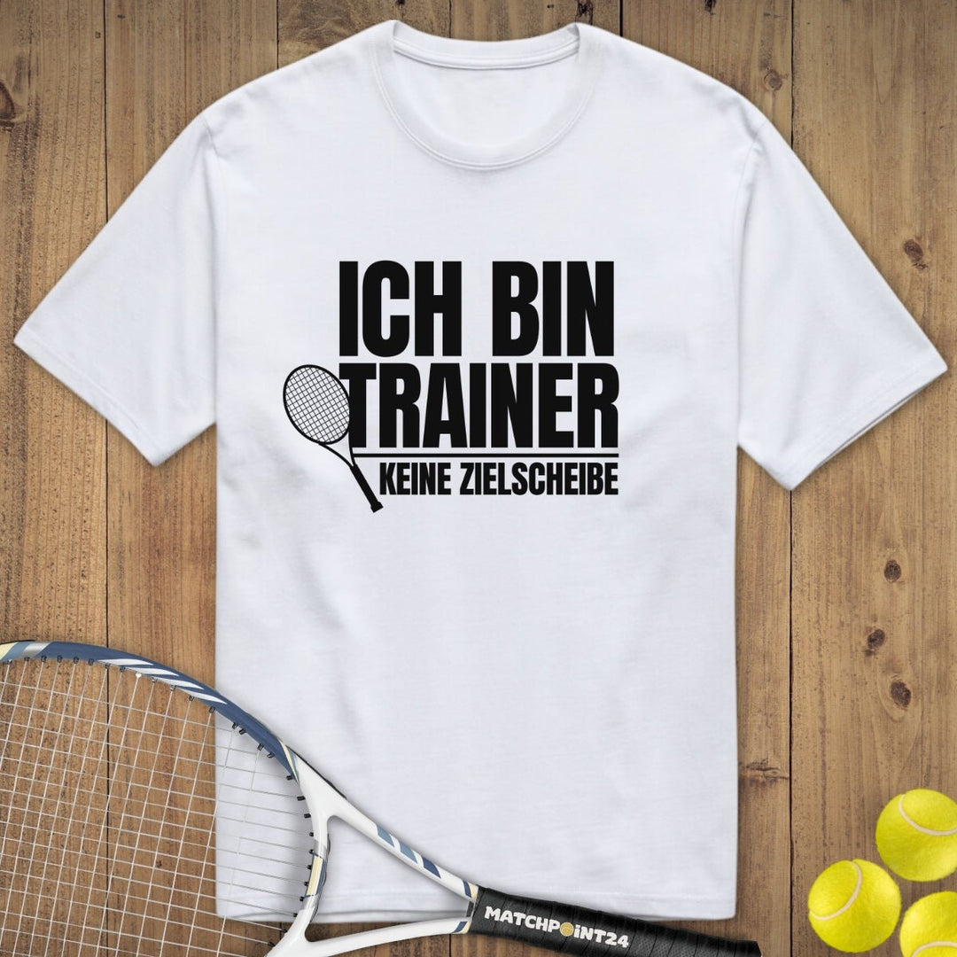 Zielscheibe | Premium Herren T-Shirt - Matchpoint24 - Kleidung für Tennisfans