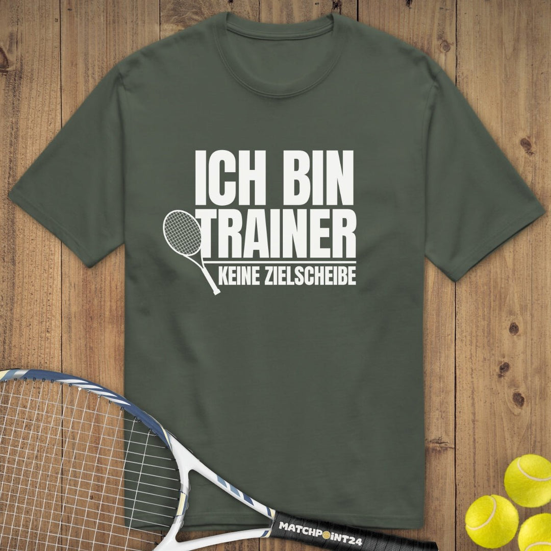 Zielscheibe | Premium Herren T-Shirt - Matchpoint24 - Kleidung für Tennisfans