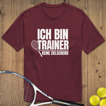 Zielscheibe | Premium Herren T-Shirt - Matchpoint24 - Kleidung für Tennisfans