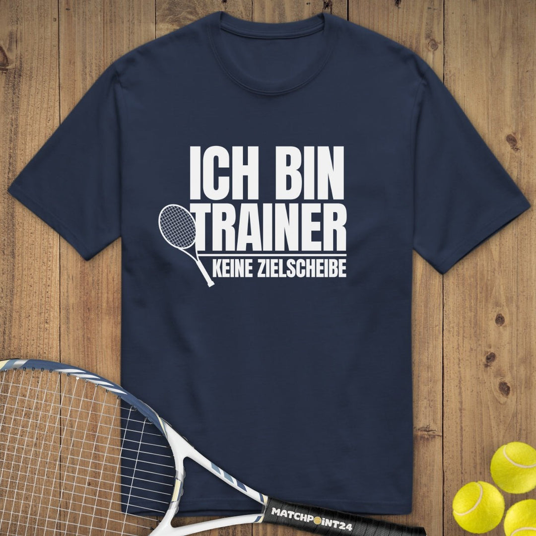 Zielscheibe | Premium Herren T-Shirt - Matchpoint24 - Kleidung für Tennisfans