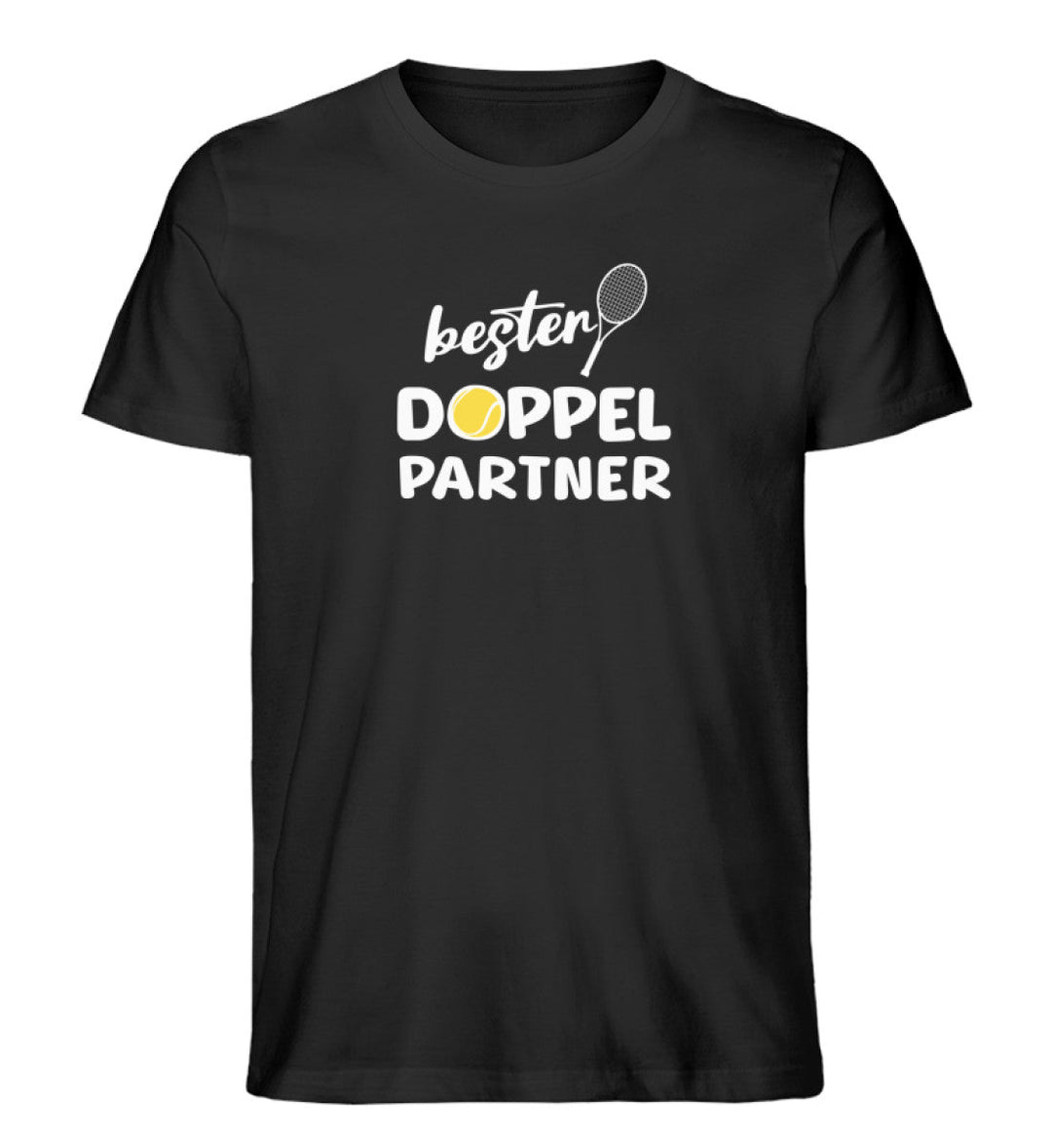 Bester Doppelpartner | Premium Herren T-Shirt - Matchpoint24 - Kleidung für Tennisfans