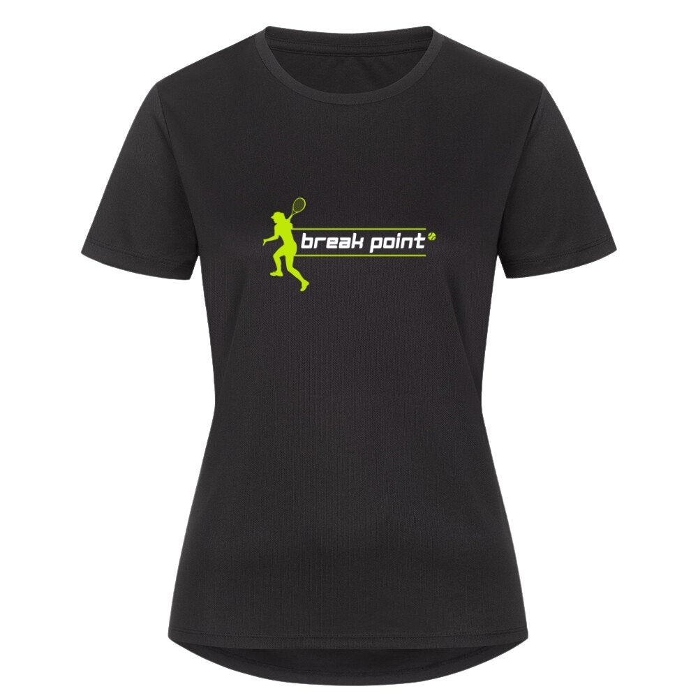 Break Point | Damen Sport T-Shirt - Matchpoint24 - Kleidung für Tennisfans