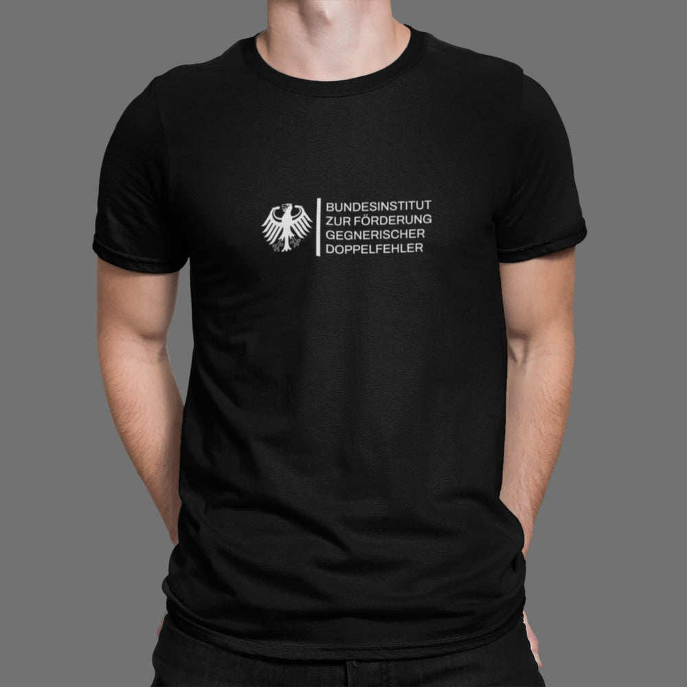Bundesinstitut Doppelfehler | Premium Herren T-Shirt - Matchpoint24 - Kleidung für Tennisfans