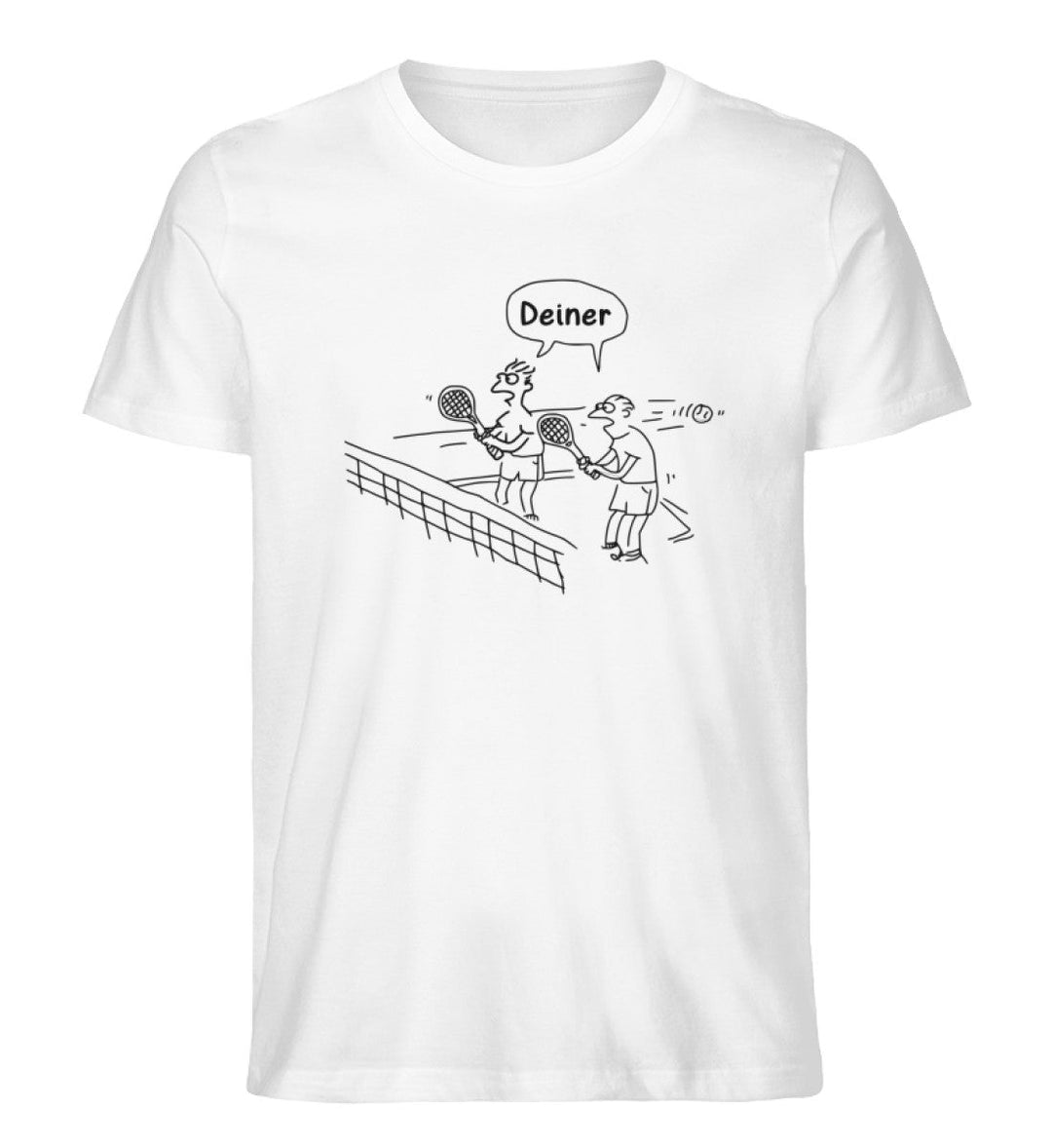 Deiner | Premium Herren T-Shirt - Matchpoint24 - Kleidung für Tennisfans