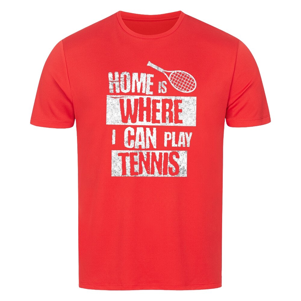 Home Is | Herren Sport T-Shirt - Matchpoint24 - Kleidung für Tennisfans