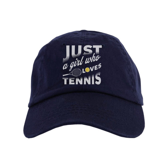 Just a girl | Organic Cap - Matchpoint24 - Kleidung für Tennisfans