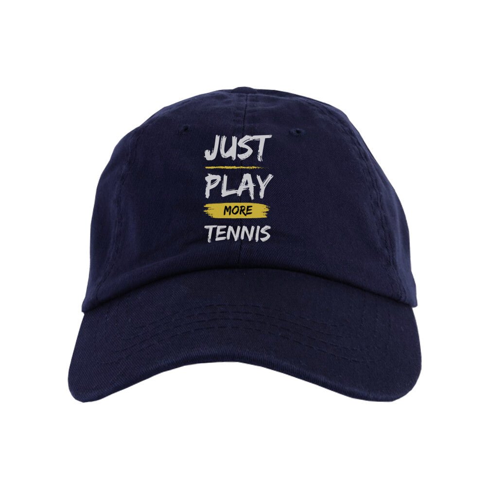 Just play more Tennis | Organic Cap - Matchpoint24 - Kleidung für Tennisfans