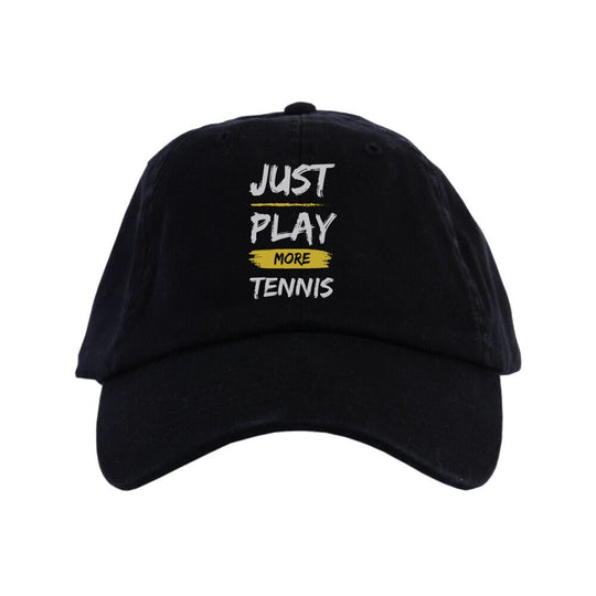 Just play more Tennis | Organic Cap - Matchpoint24 - Kleidung für Tennisfans