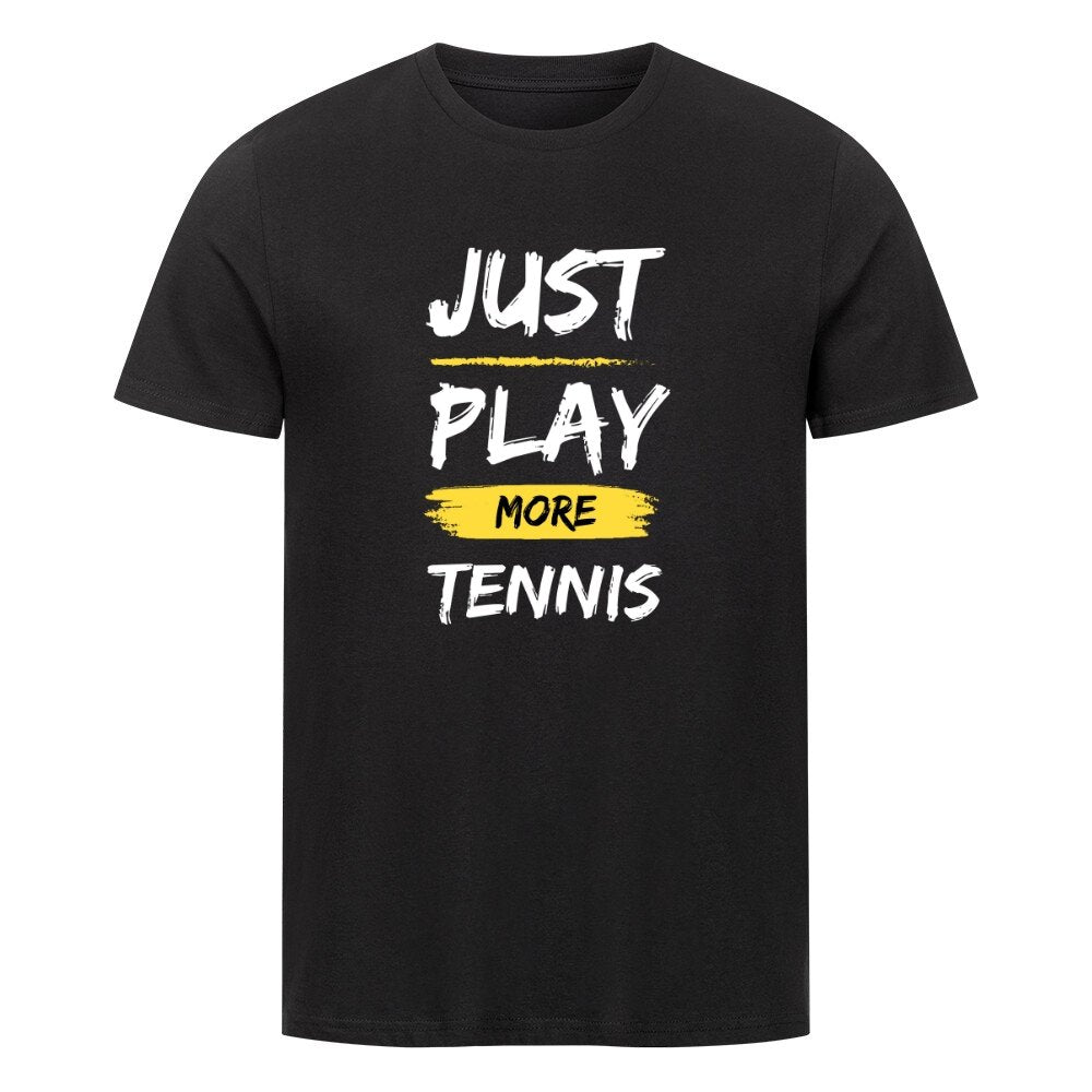 Just play more Tennis | Premium Herren T-Shirt - Matchpoint24 - Kleidung für Tennisfans