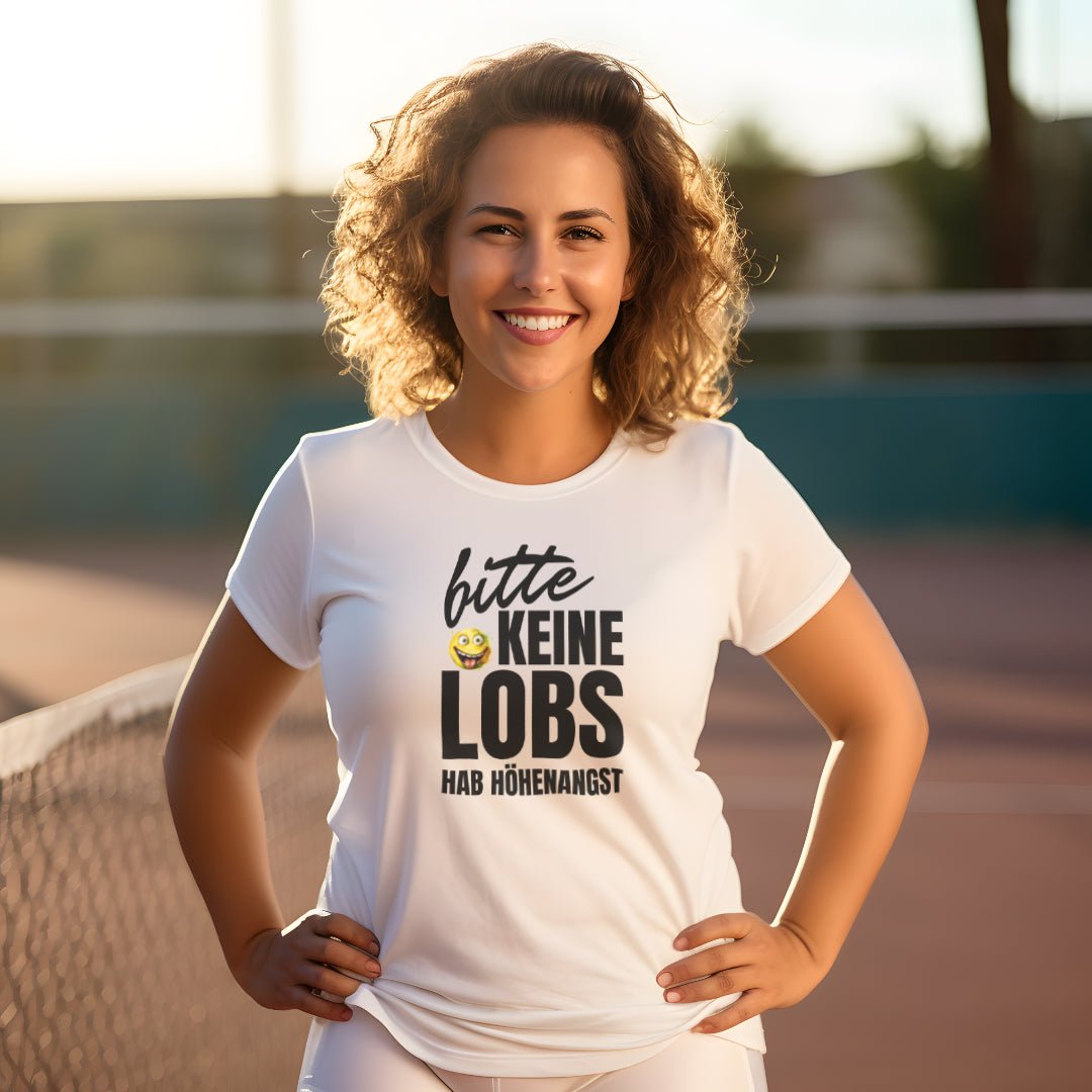 Keine Lobs | Damen Sport T-Shirt - Matchpoint24 - Kleidung für Tennisfans