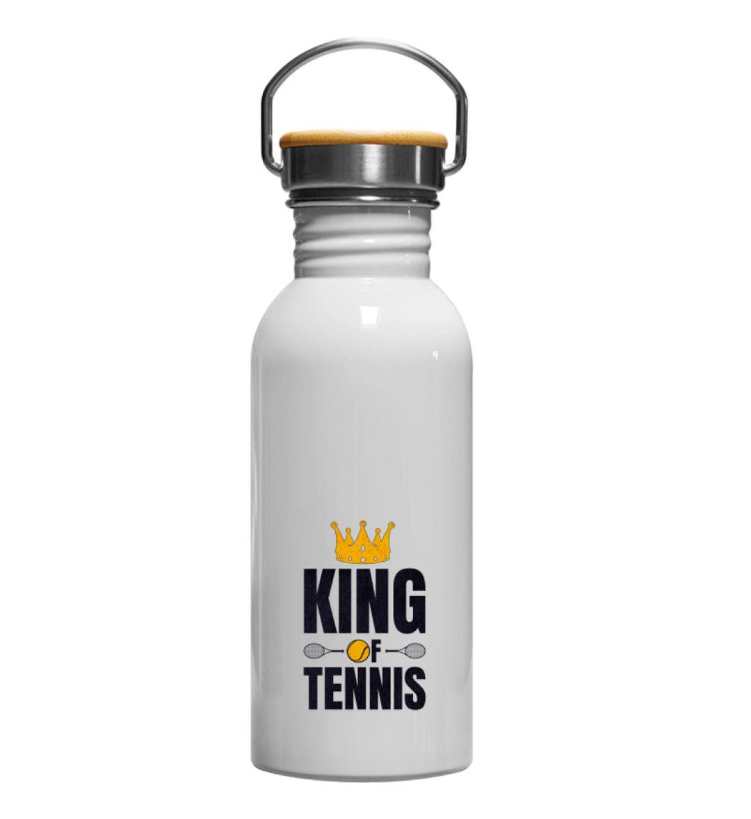 King of Tennis | Trinkflasche - Matchpoint24 - Kleidung für Tennisfans