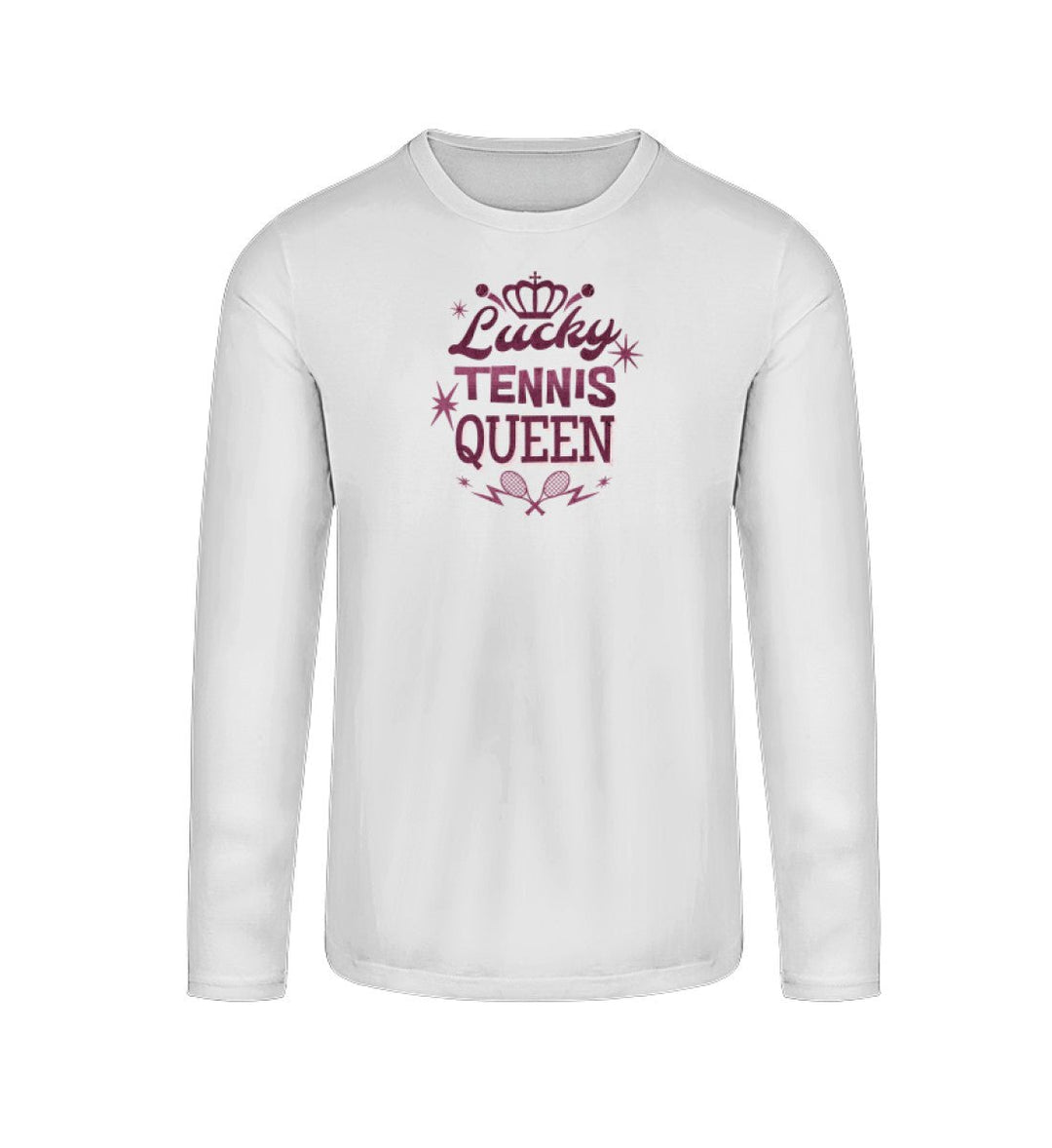 Lucky Tennis Queen | Longsleeve Damen - Matchpoint24 - Kleidung für Tennisfans