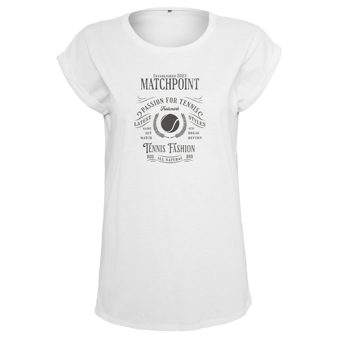Matchpoint | Damen Roll-Up T-Shirt - Matchpoint24 - Kleidung für Tennisfans
