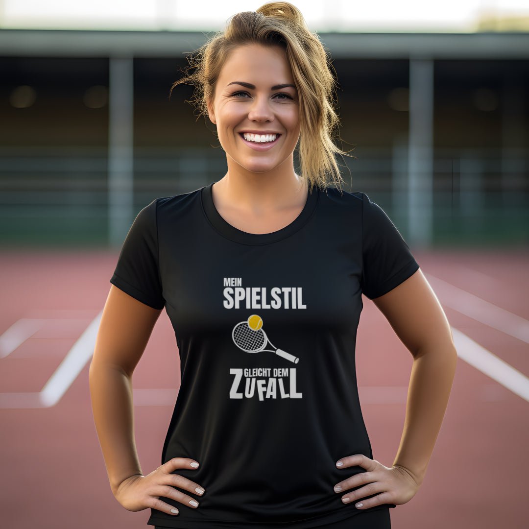 Mein Spielstil | Damen Sport T-Shirt - Matchpoint24 - Kleidung für Tennisfans