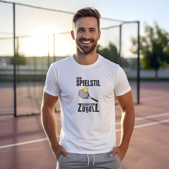 Mein Spielstil | Herren Sport T-Shirt - Matchpoint24 - Kleidung für Tennisfans