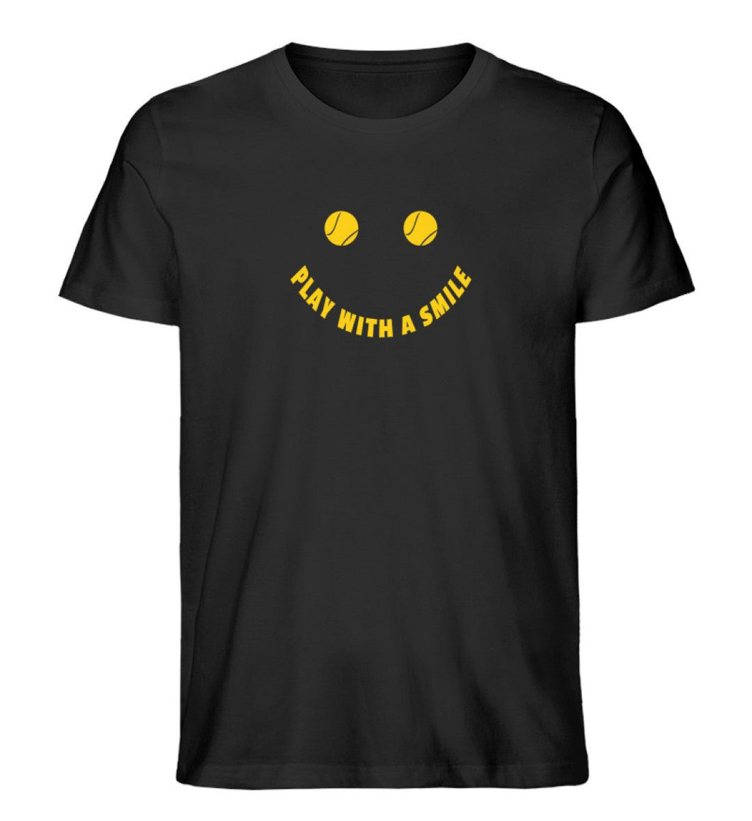 Play with a smile | Premium Herren T-Shirt - Matchpoint24 - Kleidung für Tennisfans