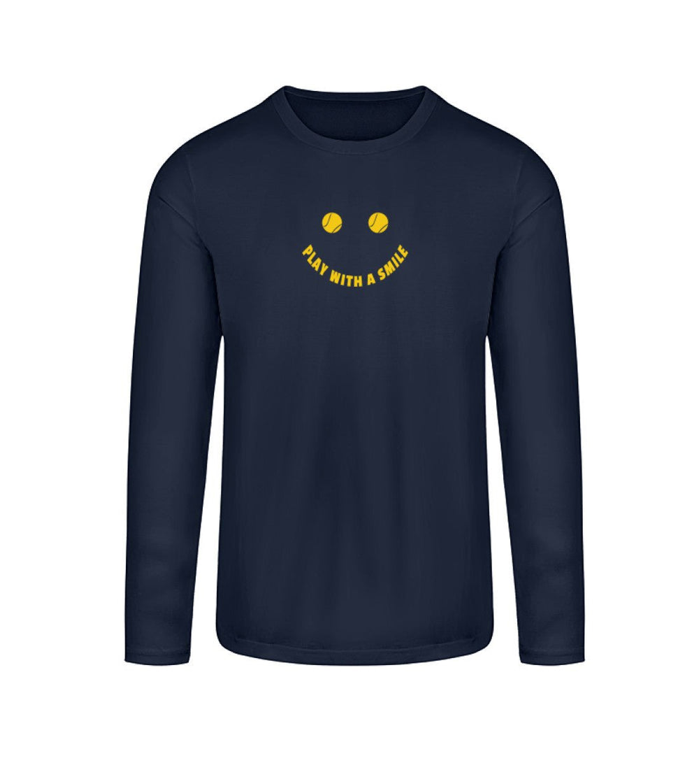 Play with smile | Longsleeve Unisex - Matchpoint24 - Kleidung für Tennisfans