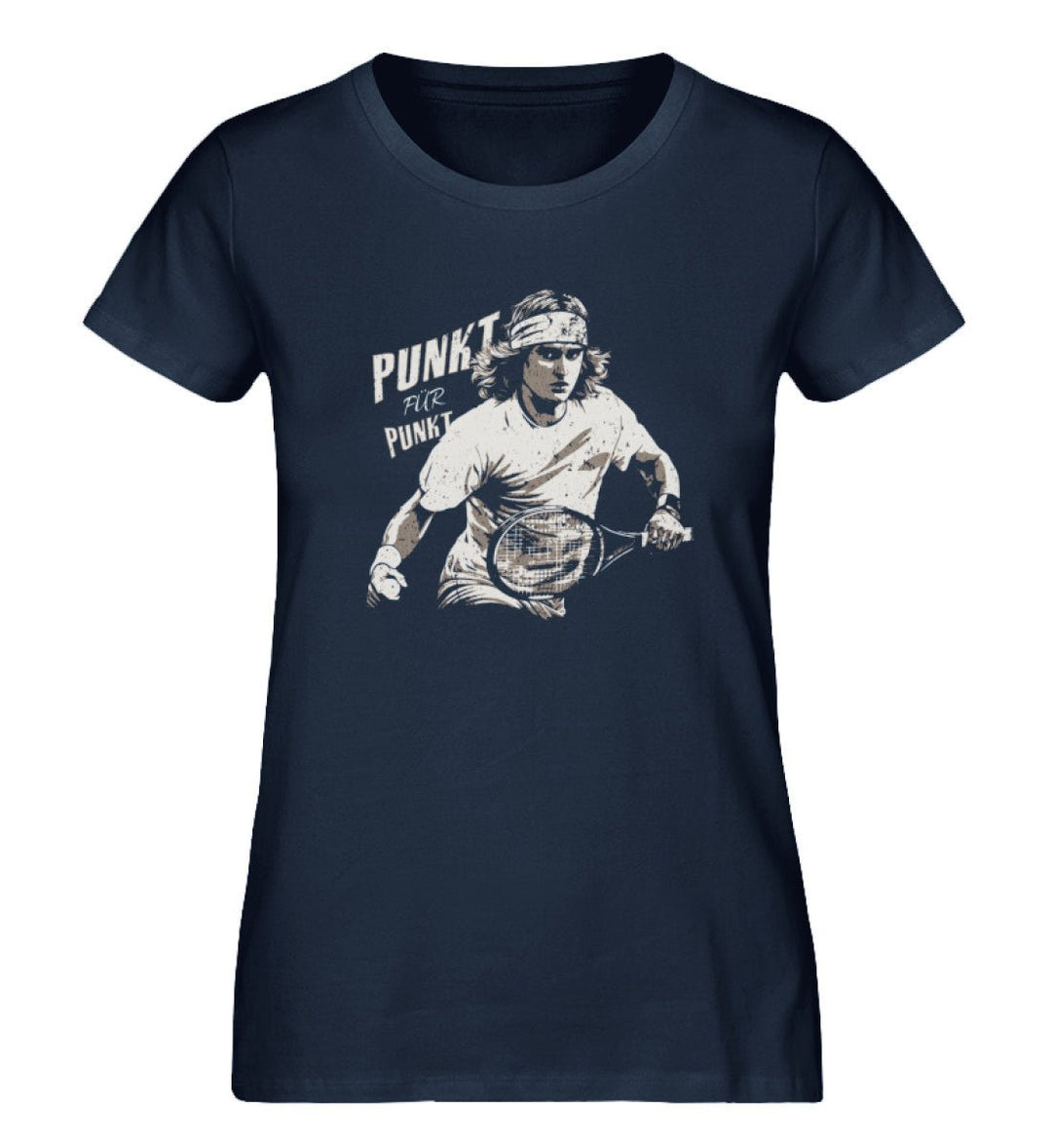 Punkt für Punkt | Premium Damen T-Shirt - Matchpoint24 - Kleidung für Tennisfans