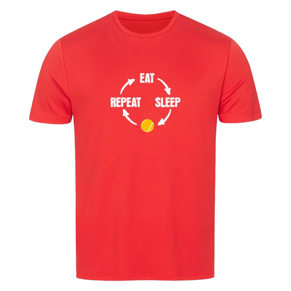 Repeat | Herren Sport T-Shirt - Matchpoint24 - Kleidung für Tennisfans