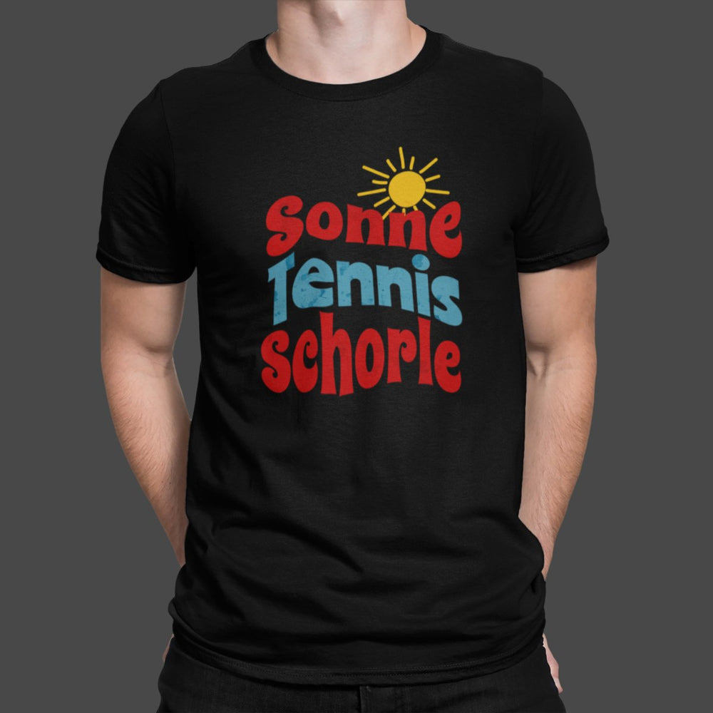 Sonne - Tennis - Schorle | Premium Herren T-Shirt - Matchpoint24 - Kleidung für Tennisfans