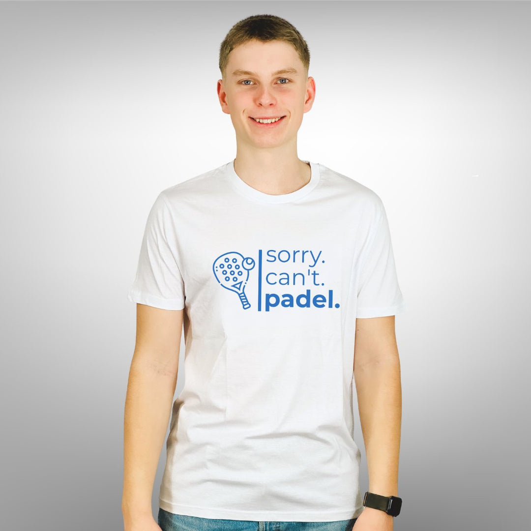 Sorry. can't. padel. | Bio T-Shirt Herren - Matchpoint24 - Kleidung für Tennisfans