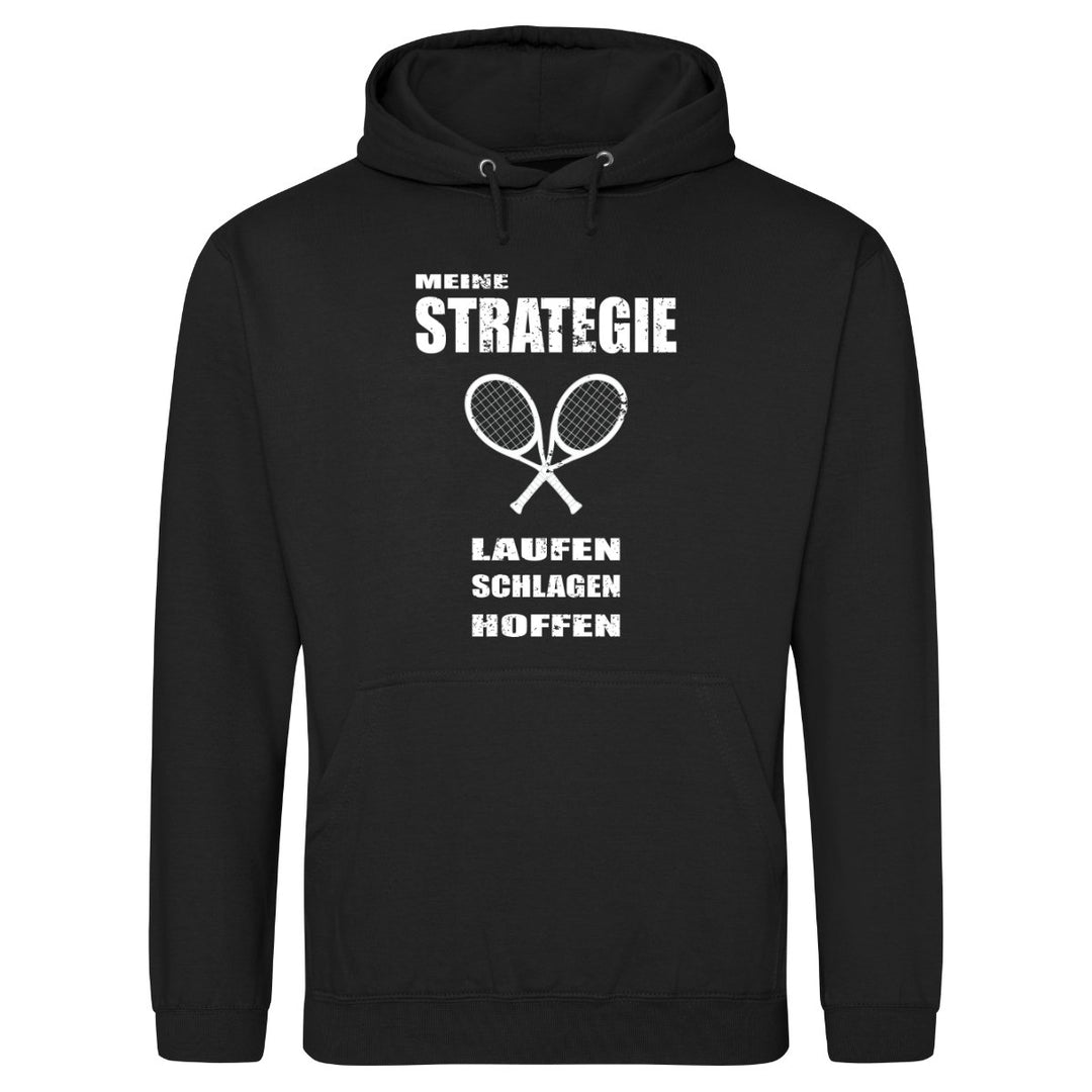 Strategie | Hoodie (unisex) - Matchpoint24 - Kleidung für Tennisfans