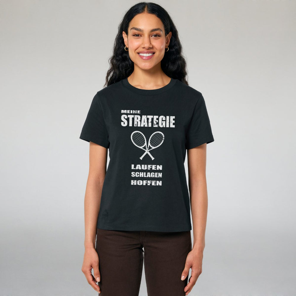 Strategie | Premium Damen T-Shirt - Matchpoint24 - Kleidung für Tennisfans