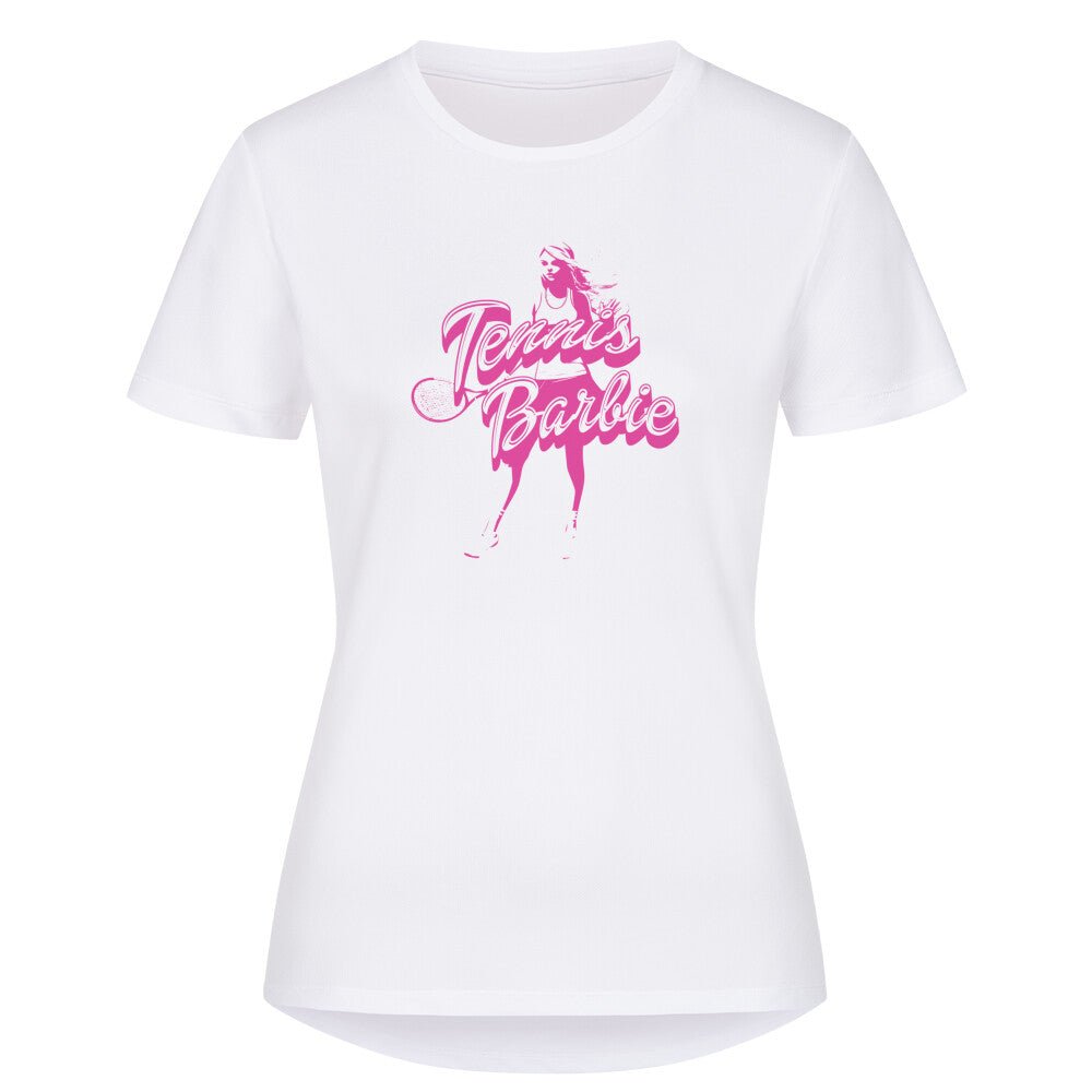 Tennis Barbie | Damen Sport T-Shirt - Matchpoint24 - Kleidung für Tennisfans