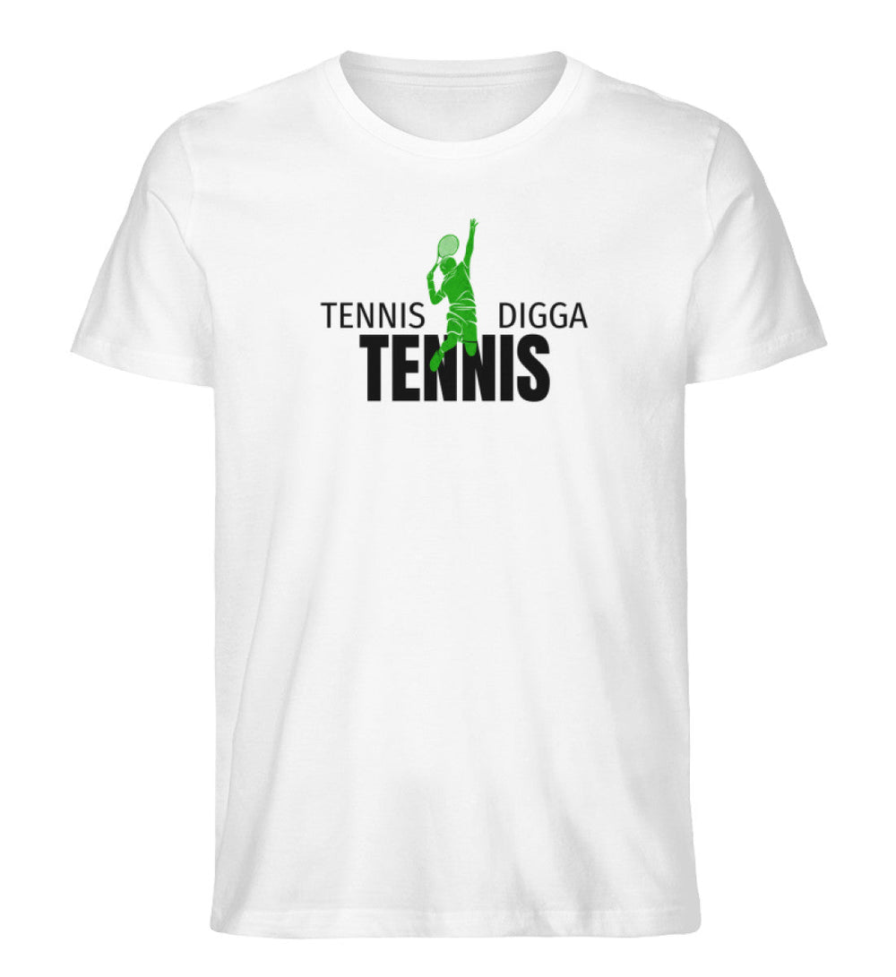 Tennis - Digga | Premium Herren T-Shirt - Matchpoint24 - Kleidung für Tennisfans