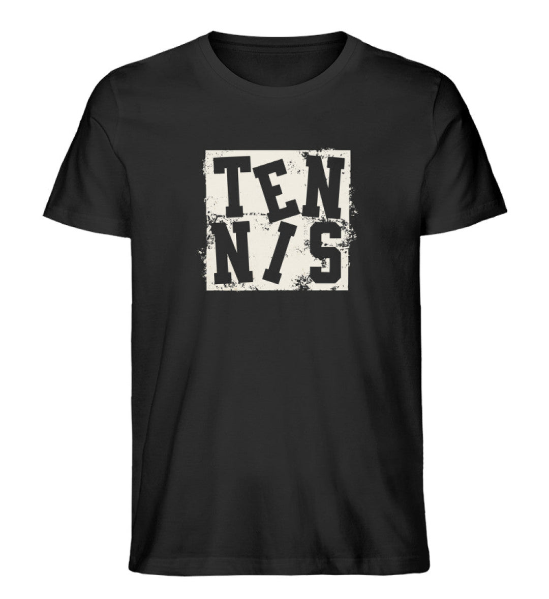 Tennis Grunge | Premium Herren T-Shirt - Matchpoint24 - Kleidung für Tennisfans