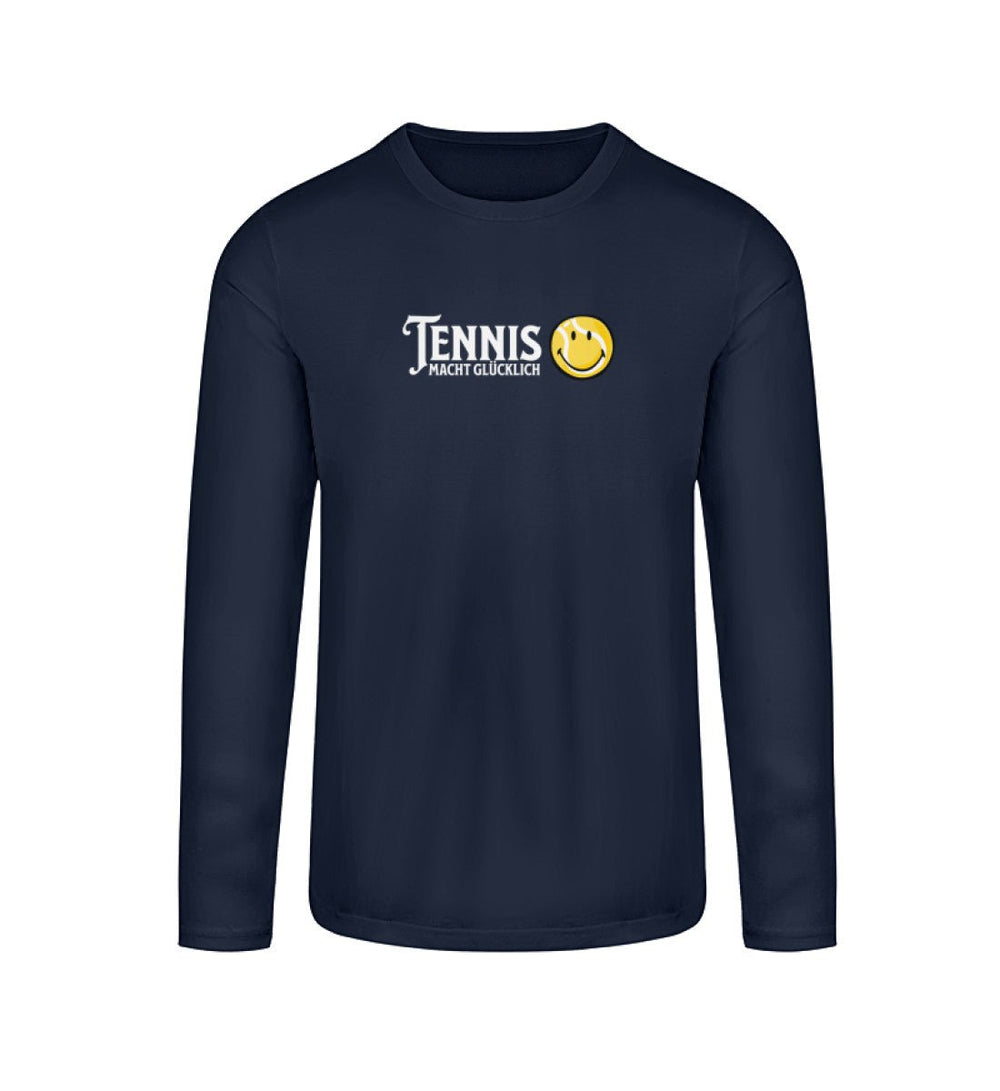 Tennis macht glücklich | Longsleeve Unisex - Matchpoint24 - Kleidung für Tennisfans