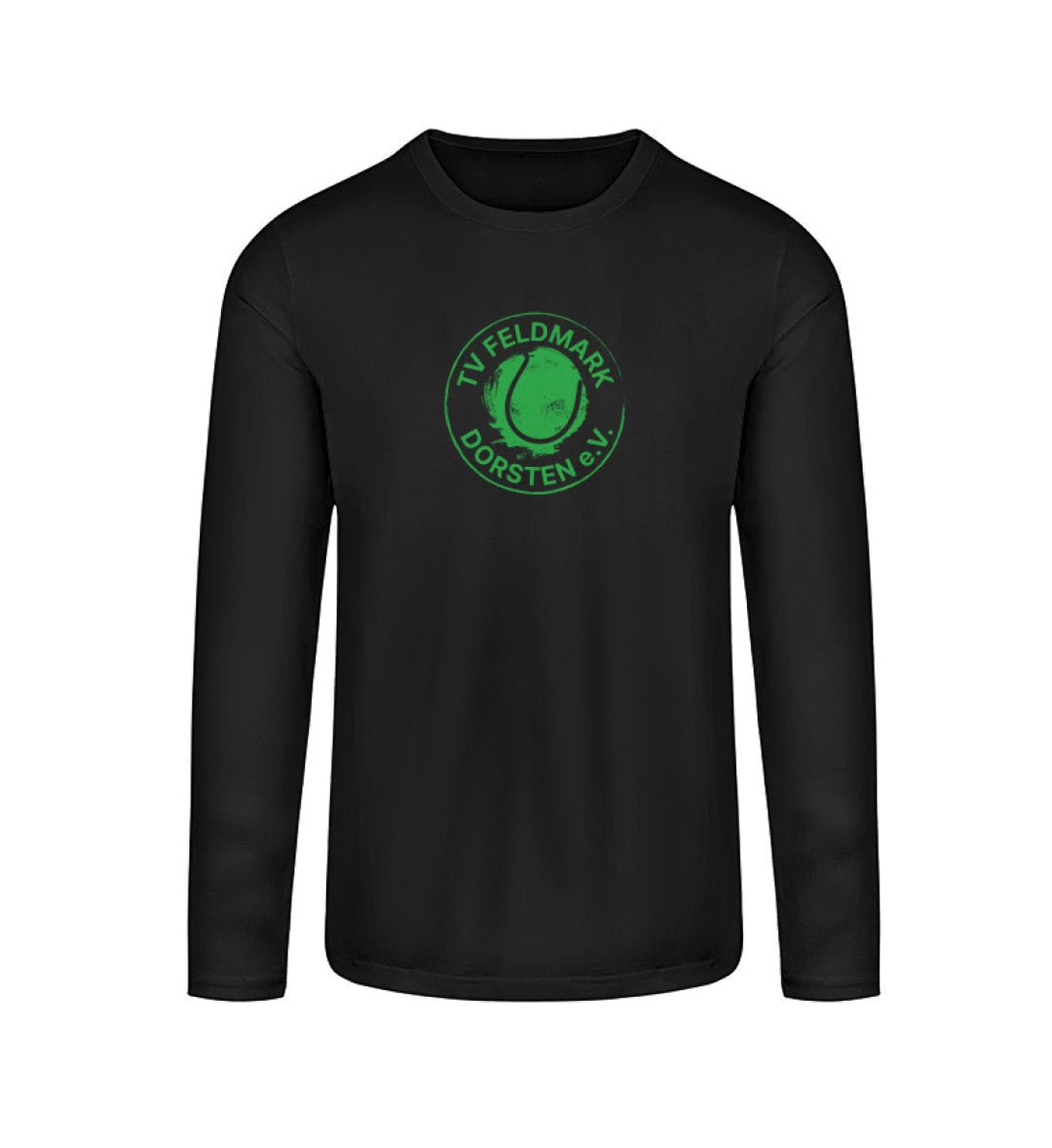 TV Feldmark Bio Unisex Langarmshirt grünes Logo - Matchpoint24 - Kleidung für Tennisfans