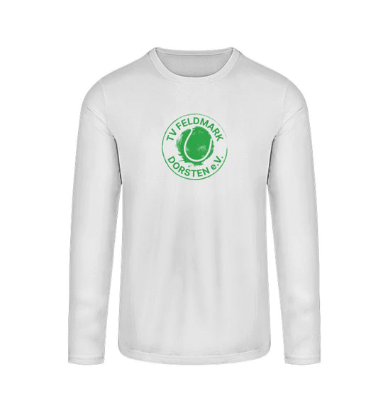 TV Feldmark Bio Unisex Langarmshirt grünes Logo - Matchpoint24 - Kleidung für Tennisfans