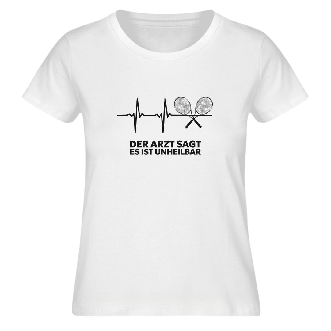 Unheilbar | Premium Damen T-Shirt - Matchpoint24 - Kleidung für Tennisfans