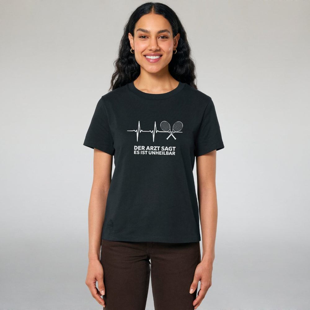 Unheilbar | Premium Damen T-Shirt - Matchpoint24 - Kleidung für Tennisfans