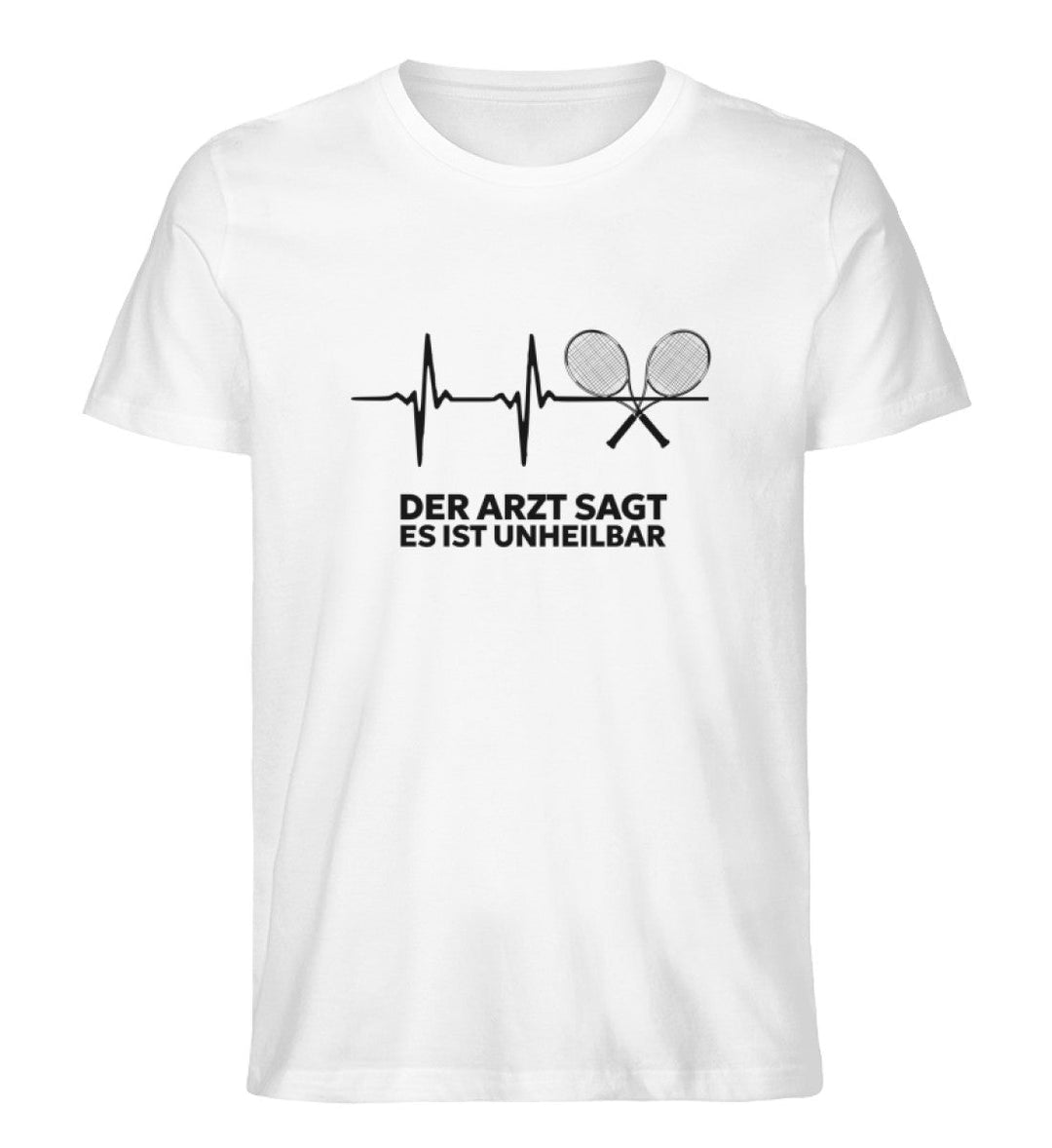Unheilbar | Premium Herren T-Shirt - Matchpoint24 - Kleidung für Tennisfans